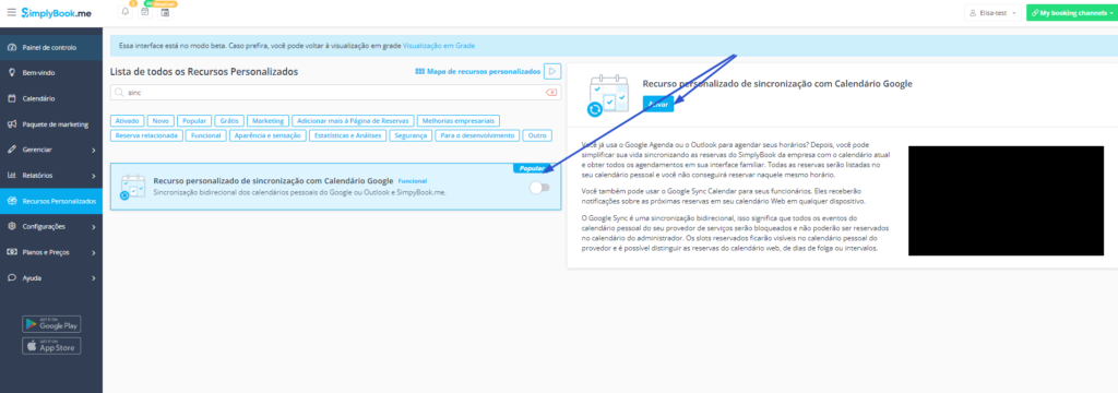 Sincronização com o Calendário Google ou Outlook – Veja como é